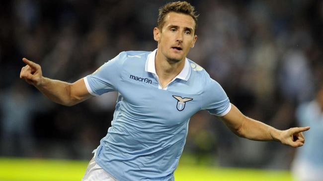 Klose is expected to return at the end of March