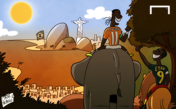 Лучшая карикатура дня. «Львы» и «слоны» едут в Бразилию