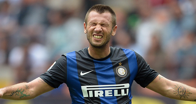 Cassano and Inter to part ways
