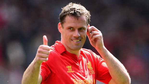 Liverpool Carragher was touched by the reception from home fans in his final game