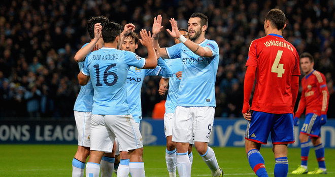 Manchester City make it to the last 16 of the Champions League and other results