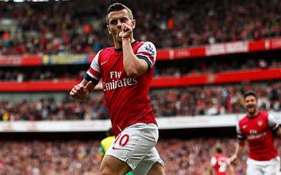 Champions League: Wilshere powers Arsenal closer to the round of 16