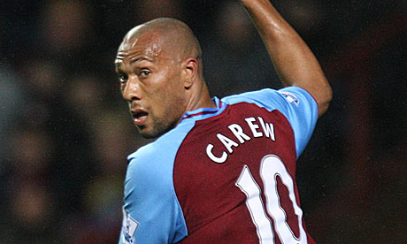 Carew move to Inter collapsed due to fitness issues