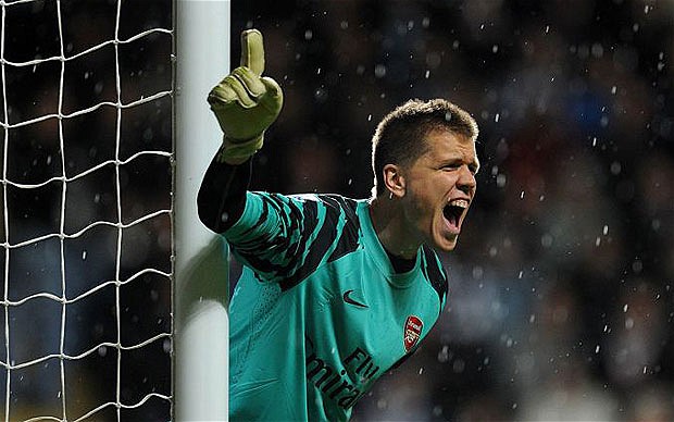 Arsenal’s Szczesny thinks Spurs lack quality to finish in top four