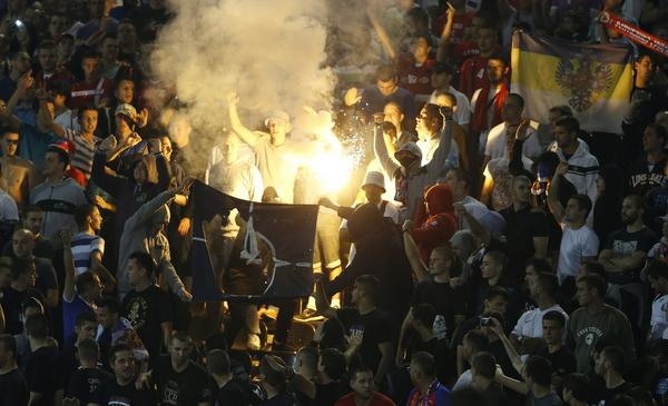 Беспорядки на матче Сербия — Албания
