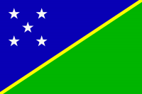 Флаг Соломоновы острова 