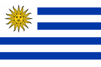 Флаг Уругвай
